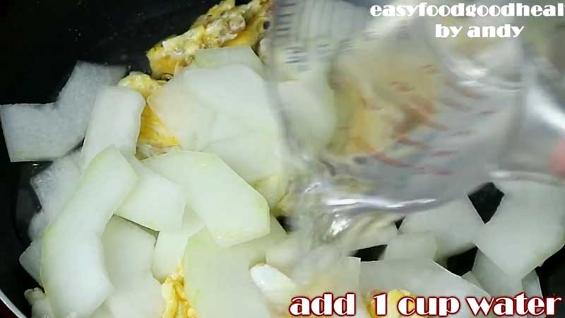 ฟักผัดไข่
