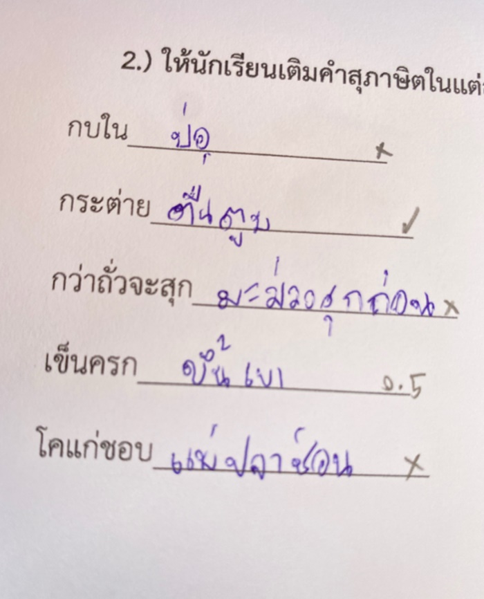 สอนภาษาไทย