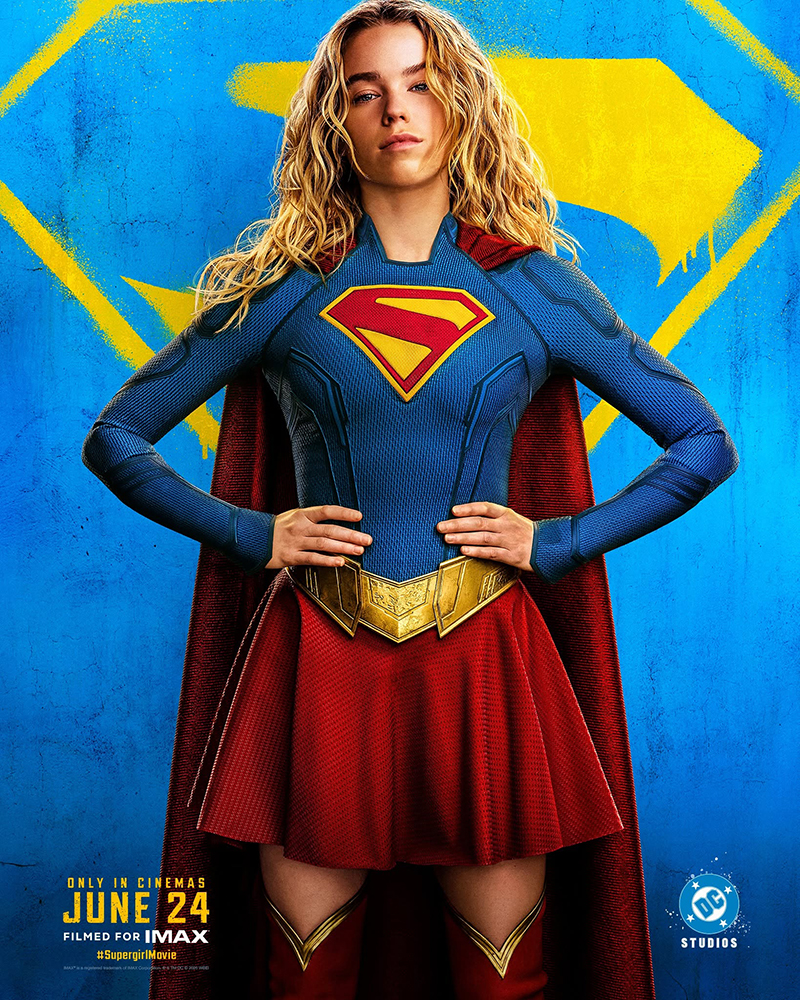 Supergirl หนังซูปเปอร์ฮีโร่ DC Studios หนังใหม่ 2026 โปสเตอร์นักแสดง