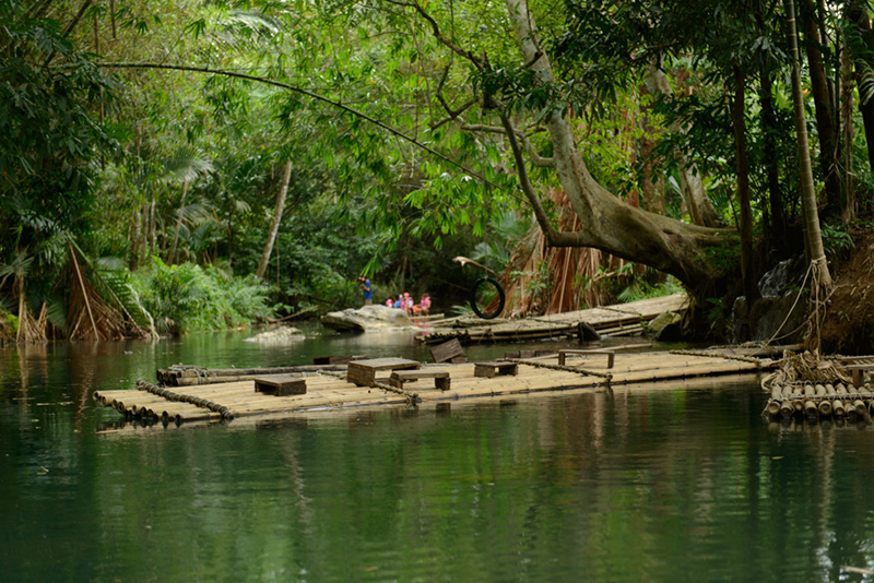 ล่องแพบ้านวังหอน