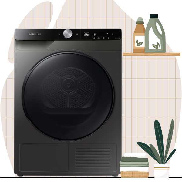 เครื่องอบผ้า Samsung รุ่น DV90T7240BX/ST
