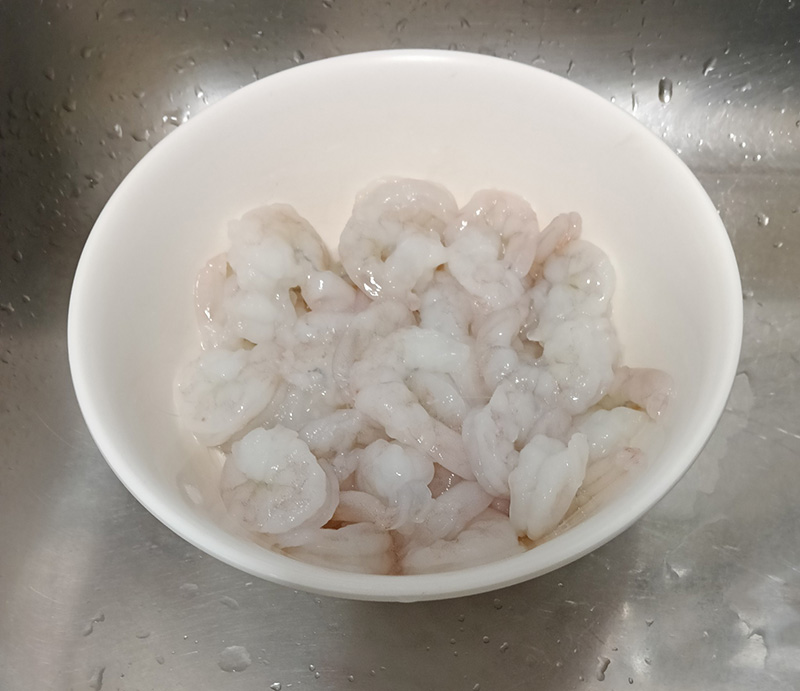 กุ้งป๊อปปาปริก้า เมนูของทอด ของกินเล่น อาหารว่าง