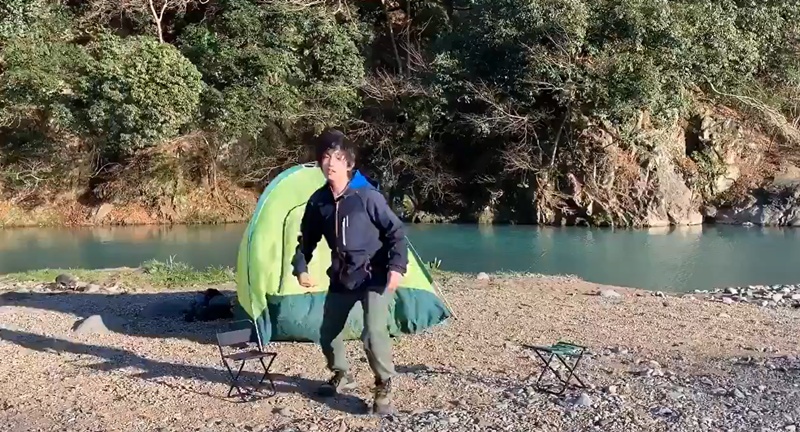 กางเต็นท์