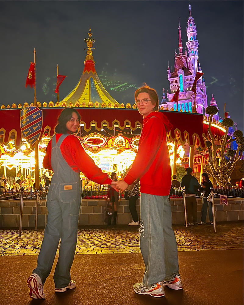 นิว วงศกร นาว ทิสานาฏ ฉลองรัก 12 ปี 