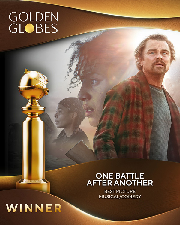 One Battle After Another รางวัลภาพยนตร์ยอดเยี่ยม ประเภทตลก/มิวสิคัล รางวัลลูกโลกทองคำ Golden Globes 2026 ครั้งที่ 83