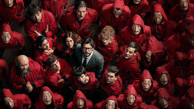 ซีรีส์ Money Heist ทรชนคนปล้นโลก
