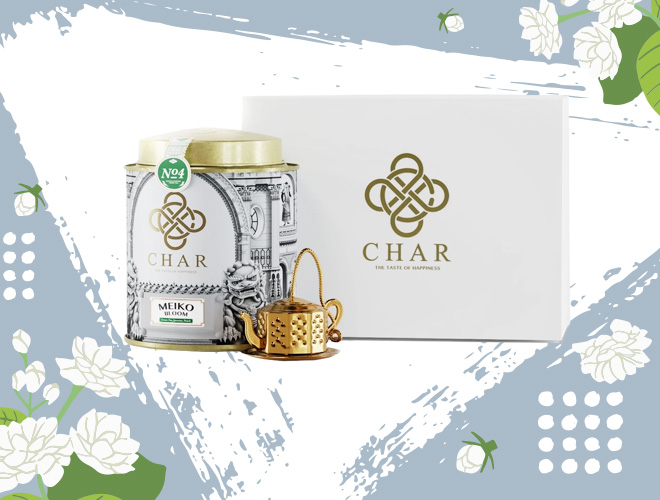 ชุดของขวัญชาสมุนไพร CHAR Premium Box Set TB