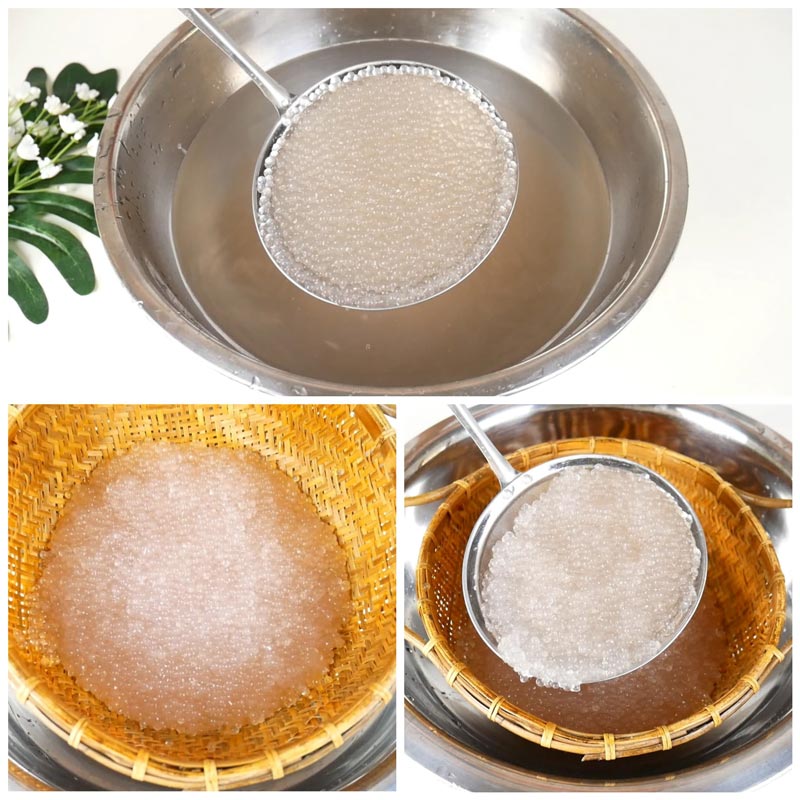 ทาโร่บอลสาคูกะทิสด