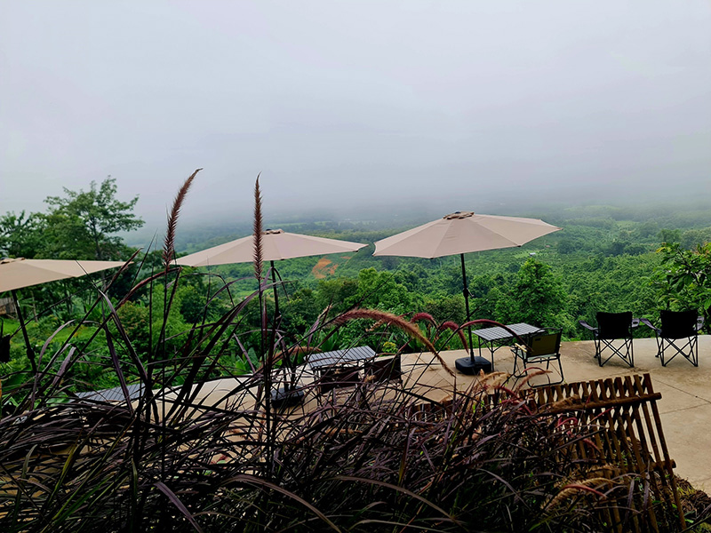 ร้านคาเฟ่บนดอย บางเวลา at ดอยแดง