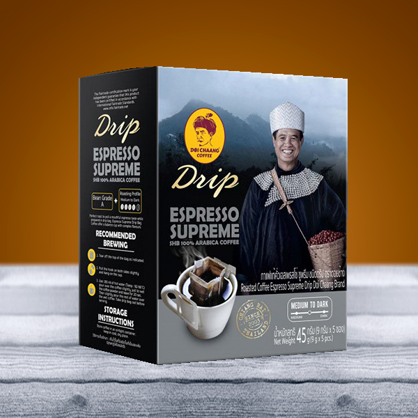 กาแฟดริป ดอยช้าง เอสเพรสโซ่ ซูพรีม