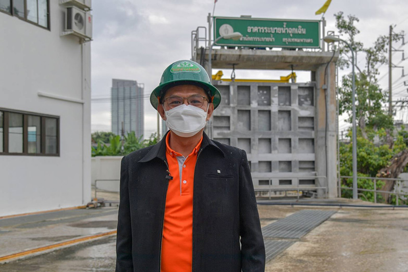 MEA ลงพื้นที่ตรวจสอบระบบไฟฟ้าอุโมงค์ระบายน้ำใต้คลองบางซื่อ 