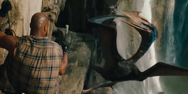 Quetzalcoatlus ไดโนเสาร์ ในหนัง jurassic world rebirth