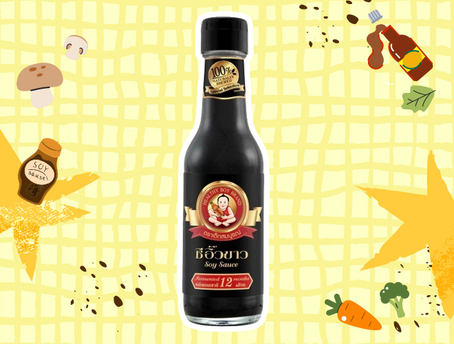 ตราเด็กสมบูรณ์ ซีอิ๊วขาวเด็กทอง พรีเมียม เครื่องปรุง สูตรเจ ยี่ห้อไหนดี เครื่องปรุงเจ อาหารเจ