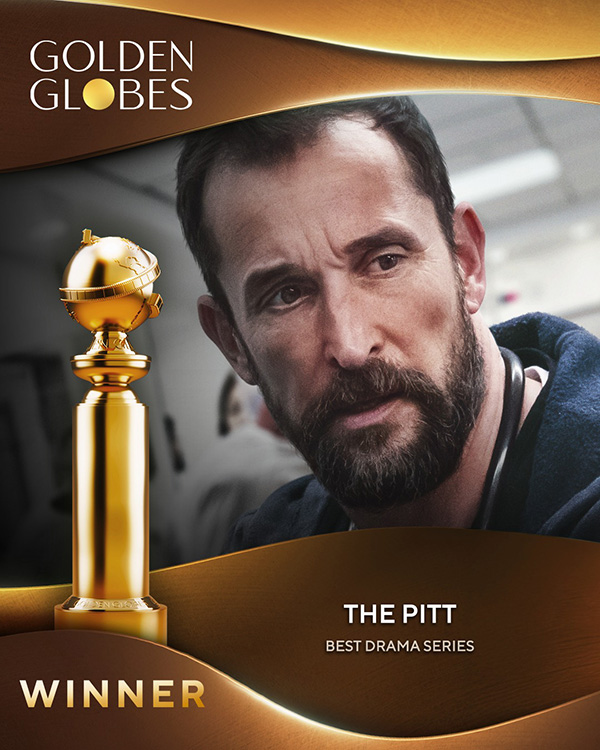 The Pitt รางวัลทีวีซีรีส์ยอดเยี่ยม ประเภทดราม่า รางวัลลูกโลกทองคำ Golden Globes 2026 ครั้งที่ 83