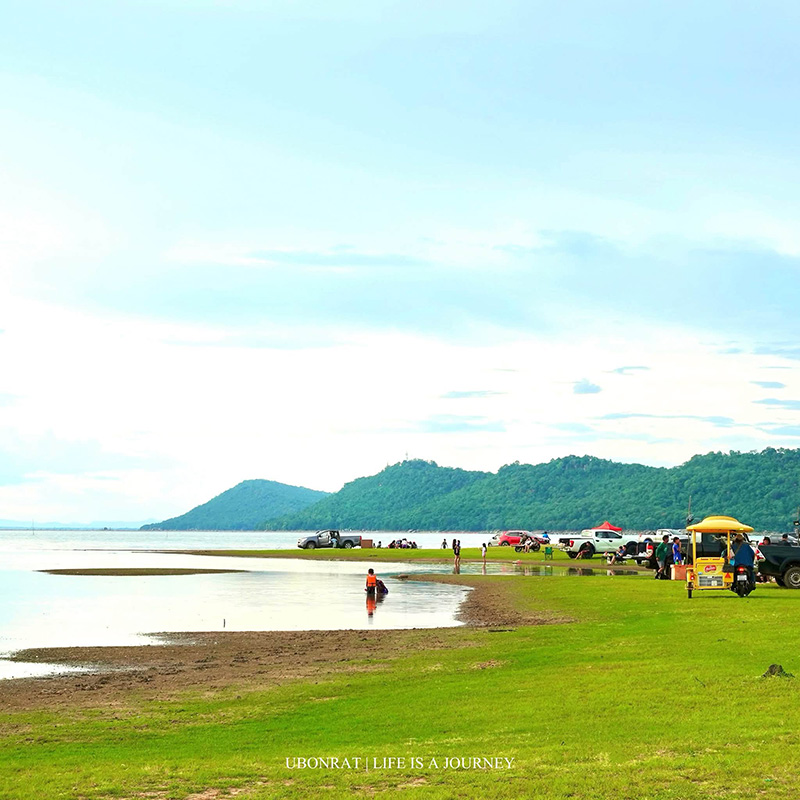 หาดโนนหนองใหญ่ เขื่อนอุบลรัตน์ จังหวัดขอนแก่น