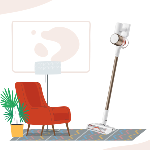 เครื่องดูดฝุ่นถูพื้นไร้สาย Xiaomi Vacuum Cleaner G10 Plus
