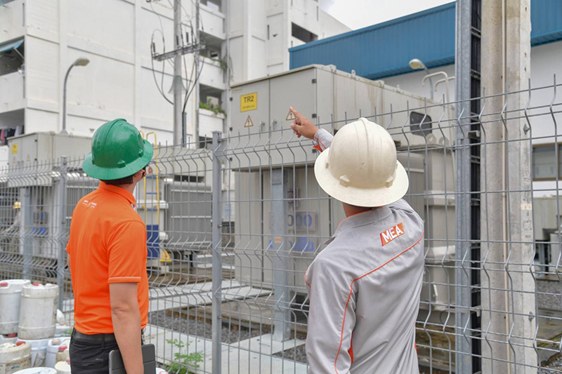 MEA ลงพื้นที่ตรวจสอบระบบไฟฟ้าอุโมงค์ระบายน้ำใต้คลองบางซื่อ 