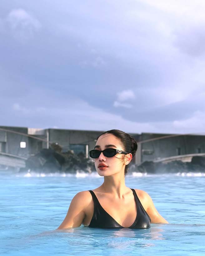 กระแต อาร์สยาม สลัดผ้า นุ่งบิกินี่โชว์แซ่บ ท้าอากาศหนาว