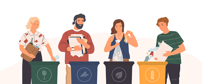 เทรนด์รีไซเคิลขยะ