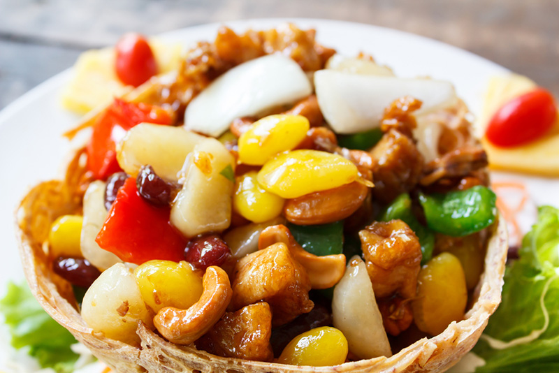 ไก่ผัดเม็ดมะม่วงหิมพานต์