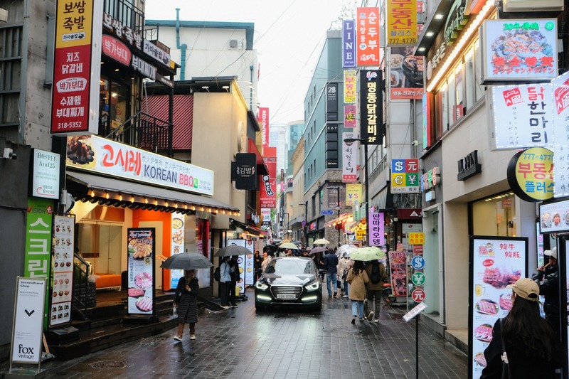 Myeongdong Street แหล่งช้อปในโซล