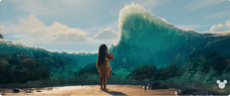 Disney’s Moana โมอาน่า หนังไลฟ์แอ็คชั่น ภาพตัวอย่าง