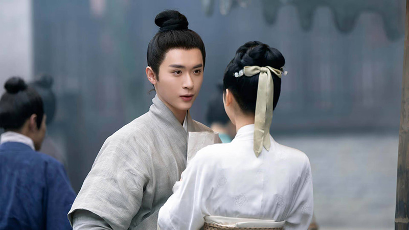 จางอี้เจี๋ย ใน ซีรีส์จีน ขจรรักนิรันดร์กาล