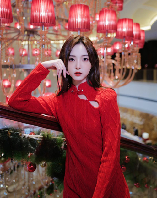 เนเน่ พรนับพัน ชุดตรุษจีน แฟชั่นดารา