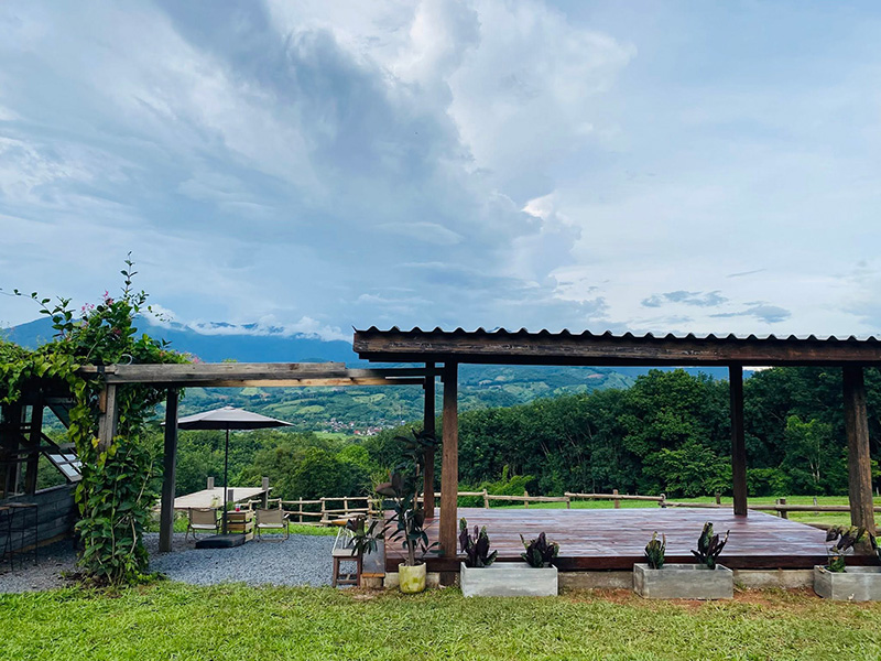 ร้านคาเฟ่บนดอย ไร่ปางวัว