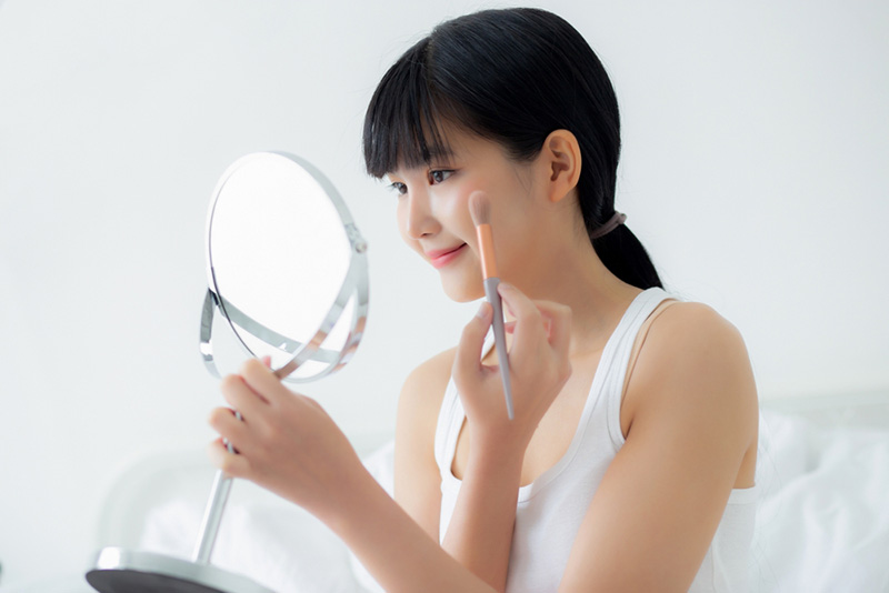 ล้างแปรงแต่งหน้า