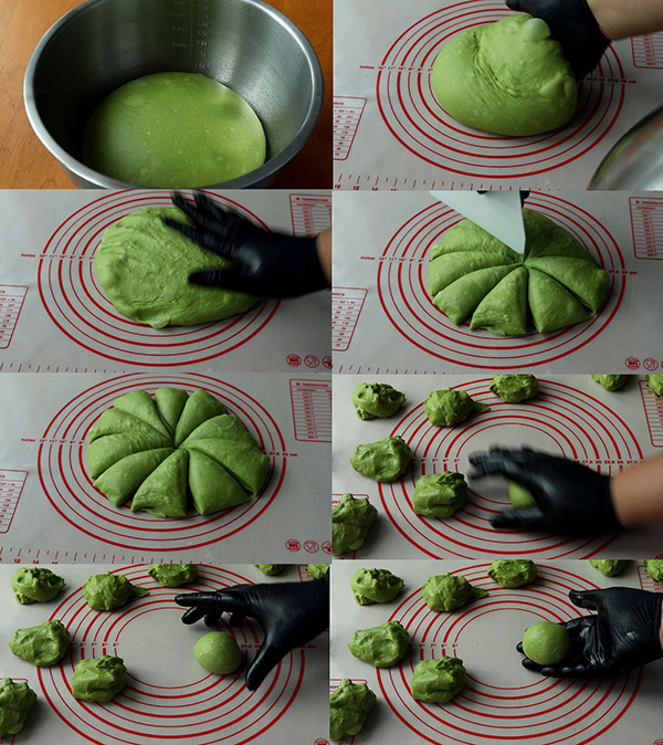 Matcha Jasmine Bread หรือ ขนมปังชาเขียวมัทฉะมะลิ สูตรขนม