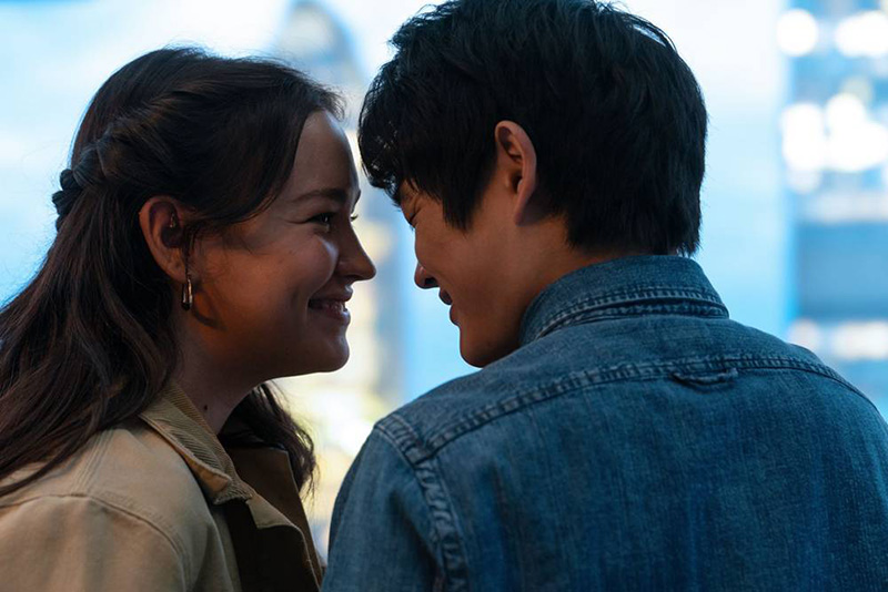 ลี ฟง กับแม่ ใน หนัง Karate Kid Legends