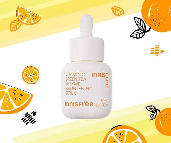 Innisfree Vitamin C Green Tea Enzyme Brightening Serum เซรั่มวิตามินซี