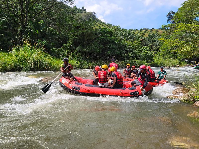 ล่องแก่งสองแพรก พังงา