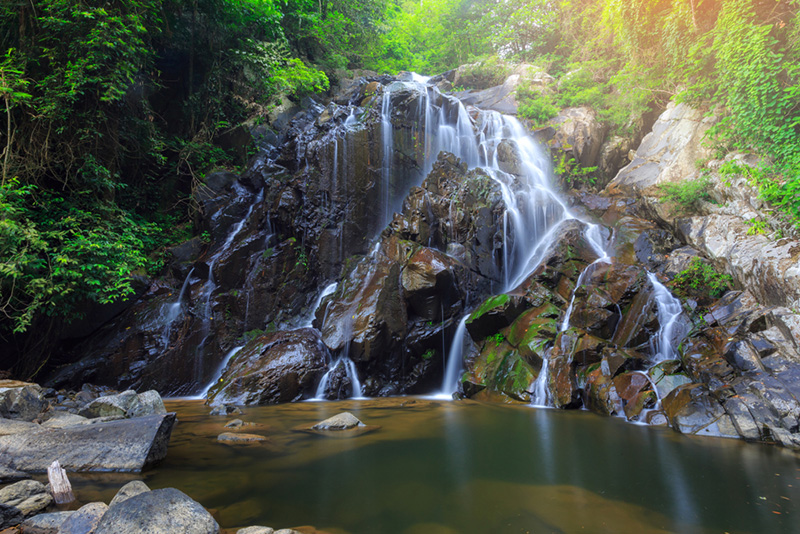 น้ำตกป่าละอู จังหวัดประจวบคีรีขันธ์