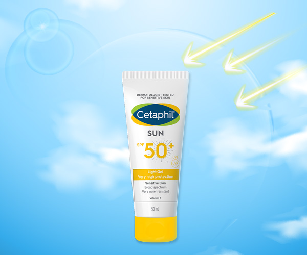 Cetaphil Sun SPF 50+ PA++++ Light GEL ครีมกันแดดผู้ชาย 2023