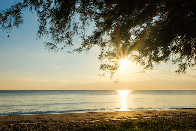 เที่ยวทะเลไม่ข้ามเกาะ หาดเจ้าหลาว