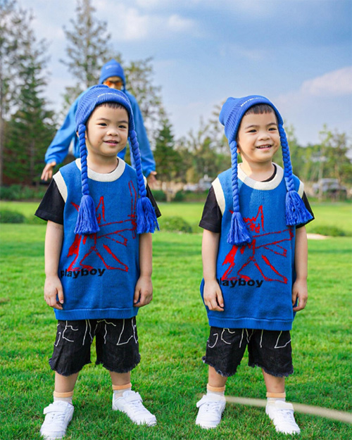 น้องมิวสิค-น้องลีริคส์ ลูกแฝดดารา