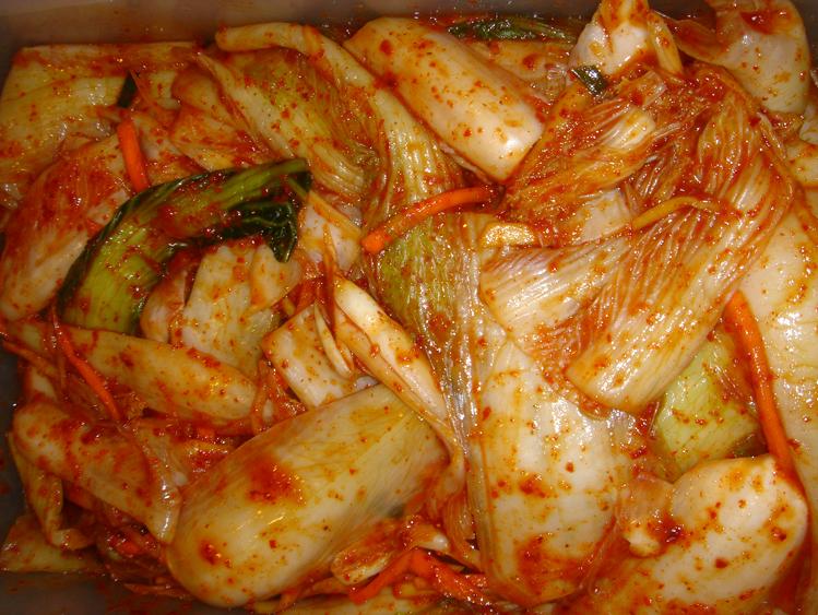 เมนูผักกาด