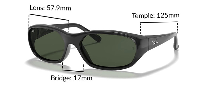 RAY-BAN DADDY-O - RB2016 601/31 แว่นกันแดด