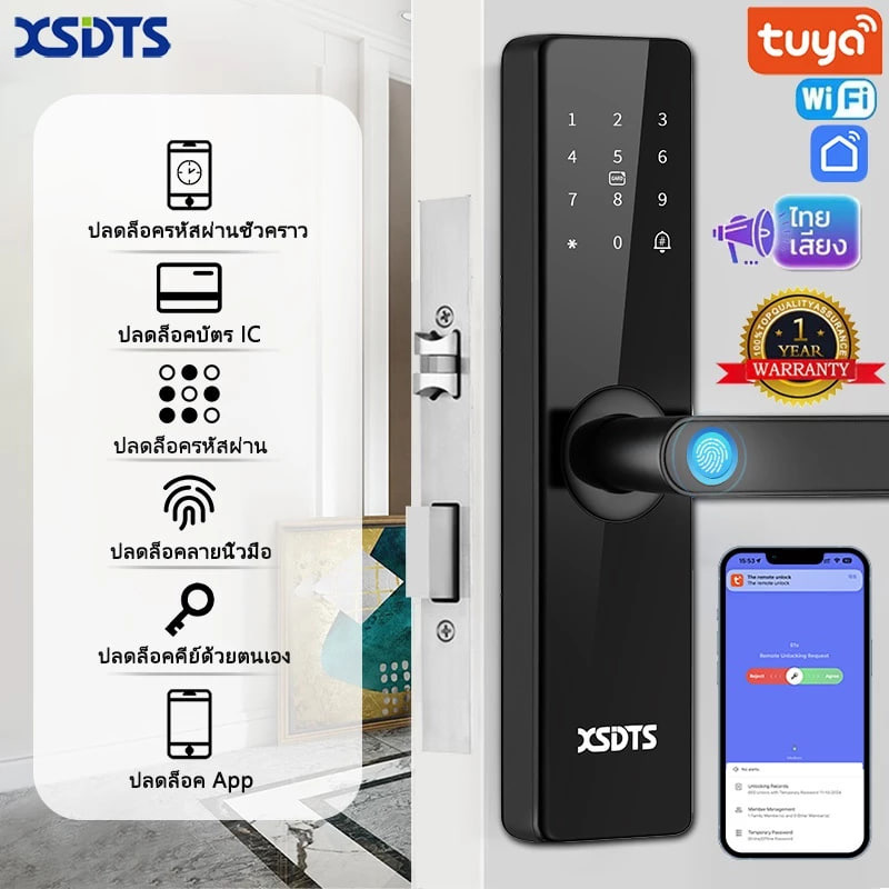  XSDTS กลอนประตูดิจิทัล ยี่ห้อไหนดี