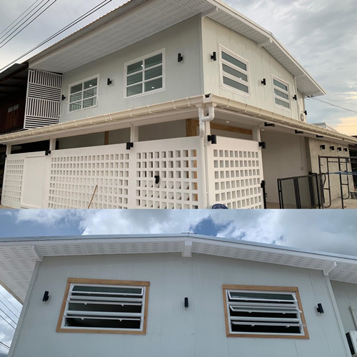 รีโนเวทห้องแถวไม้ 2 ชั้น