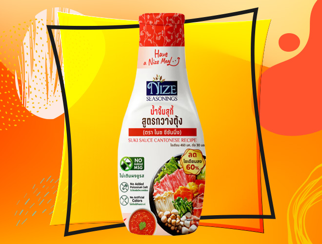 NIZE น้ำจิ้มสุกี้คลีน สูตรกวางตุ้ง น้ำจิ้มสูตรโซเดียมต่ำ ยี่ห้อไหนดี ทำอาหาร