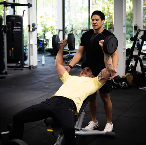 สงกรานต์ เตชะณรงค์ วิธีออกกำลังกาย
