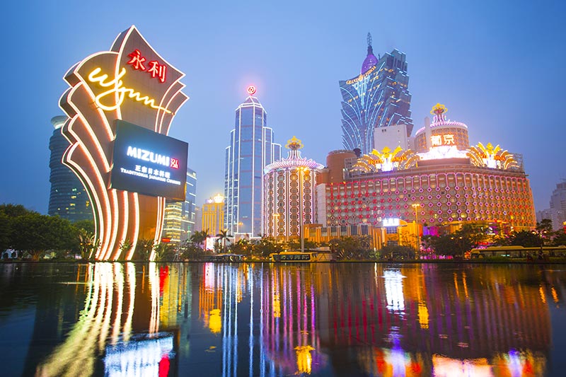 ย่าน Grand Lisboa ที่เที่ยวมาเก๊า