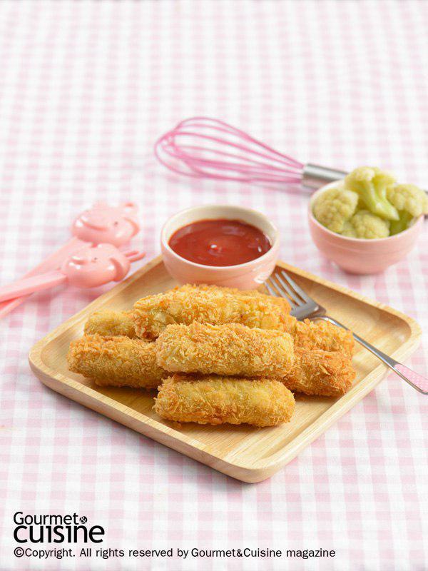 ไก่กรอบดอกกะหล่ำ