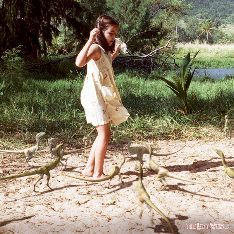 Compsognathus ไดโนเสาร์ จากหนัง the lost world jurassic park