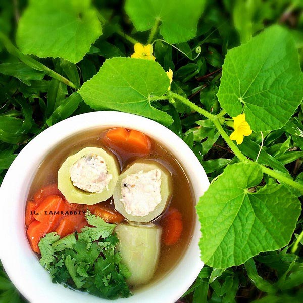 ต้มจืดแตงกวายัดไส้