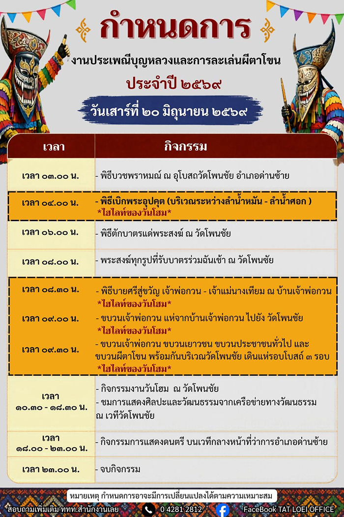 งานผีตาโขน 2569