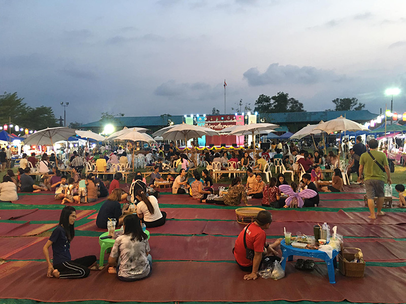 บรรยากาศงานเสน่ห์ไม่จางที่บางสระเก้า ปี 2567